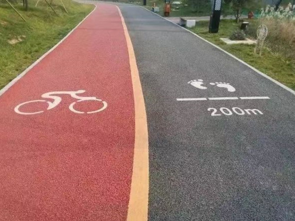 彩色混凝土路面是怎么做的？